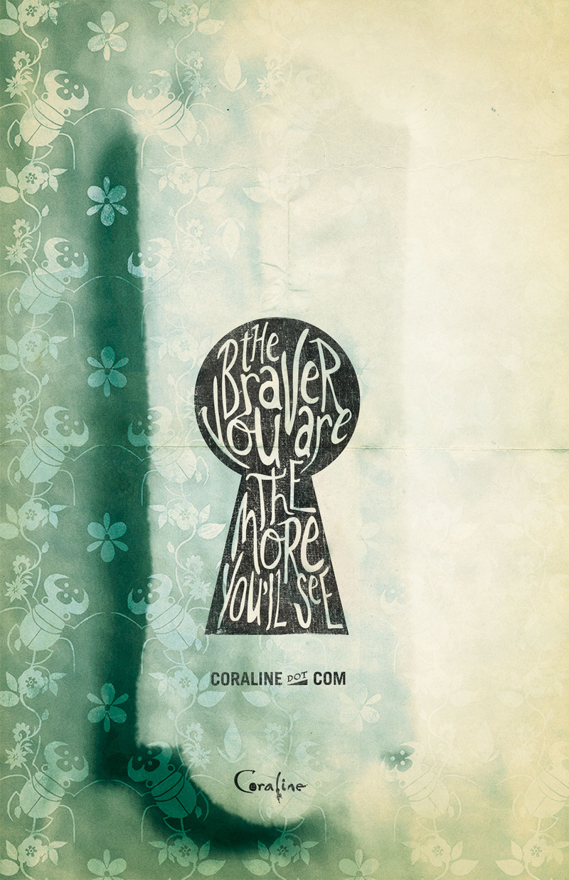 Illustration for article titled Sew Buttons Over Your Eyes And Paper Your Walls, Coraline Style